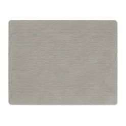 Corduroy placemat square L, Light Grey
