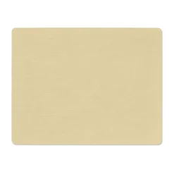 Corduroy placemat square L, Lemon Sorbet
