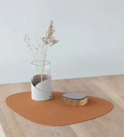 Core placemat curve L , Flecked nature