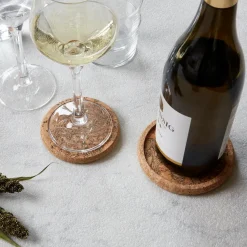 Cork flessenonderzetter, Natural