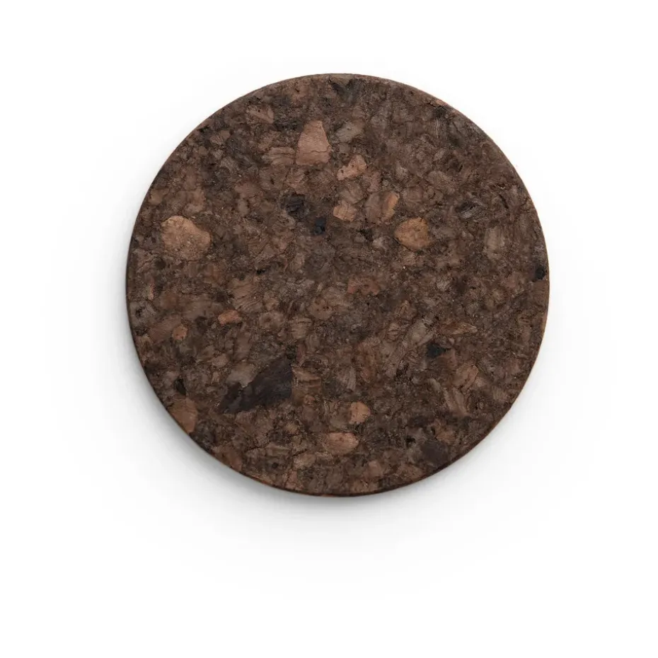 Cork pannenonderzetter smoked, Ø19 cm