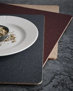 Corki placemat 43x30 cm, Bordeaux
