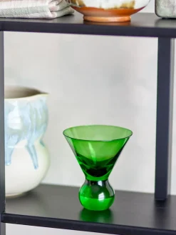Corliss cocktailglas 4-pack, Groen