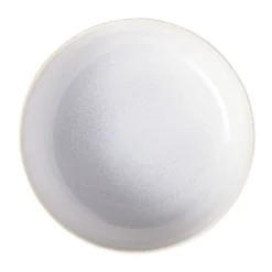 Crafted cotton kom Ø16 cm, White