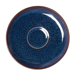 Crafted Denim schotel voor espressokopje Ø12 cm, Blue