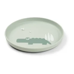 Croco foodie kinderbord Ø20 cm, Green