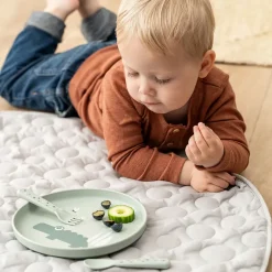 Croco foodie kinderbord Ø20 cm, Green