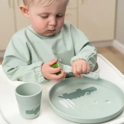 Croco foodie kinderbord Ø20 cm, Green