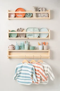 Croco foodie kinderbord 18x22 cm, Green