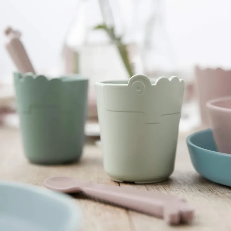 Croco kiddish minibeker 10 cl 2-pack, Powder