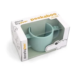 Croco peekaboo beker 17 cl, Blauw