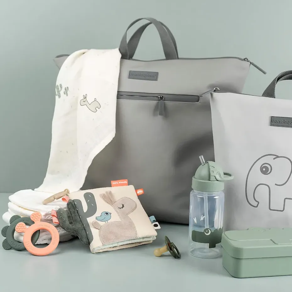 Croco-fles met rietje, Green