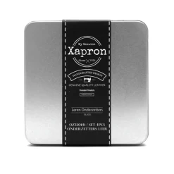 Cuba glasonderzetters 4-pack, Black