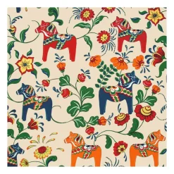 Dalahäst tafelzeil, multi