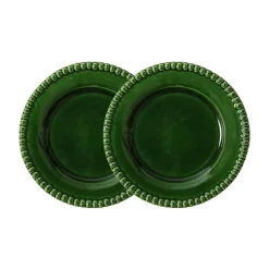 Daria dessertbord Ø22 cm 2-pack, Moss