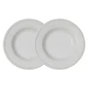 Daria diep bord Ø26 cm 2-pack, Cotton white shiny