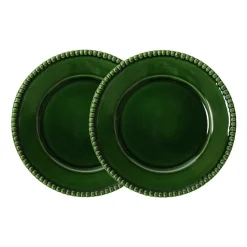 Daria dinerbord Ø28 cm 2-pack, Moss