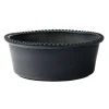 Daria kom Ø23 cm aardewerk, Ink black