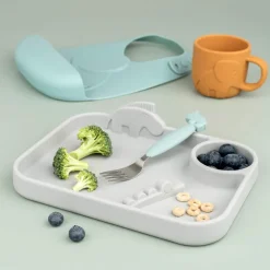 Deer Friends Easy-grip bestekset 3-delig, Blue