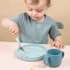 Deer Friends Easy-grip bestekset 3-delig, Blue