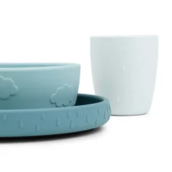 Deer Friends Stick&Stay kinderservies 3-delig, Blue