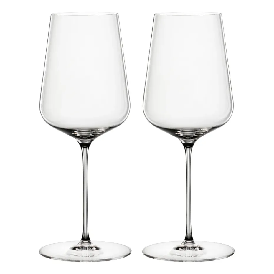 Definition rodewijnglas/wittewijnglas 55 cl 2-pack, Transparant