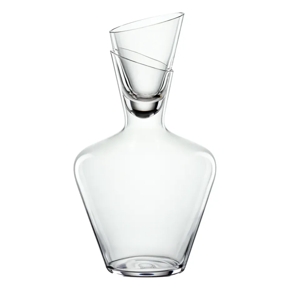 Definition wijnkaraf met stop 1 liter, Transparant