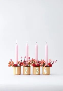 Design Letters espressokop 4-pack, Beige