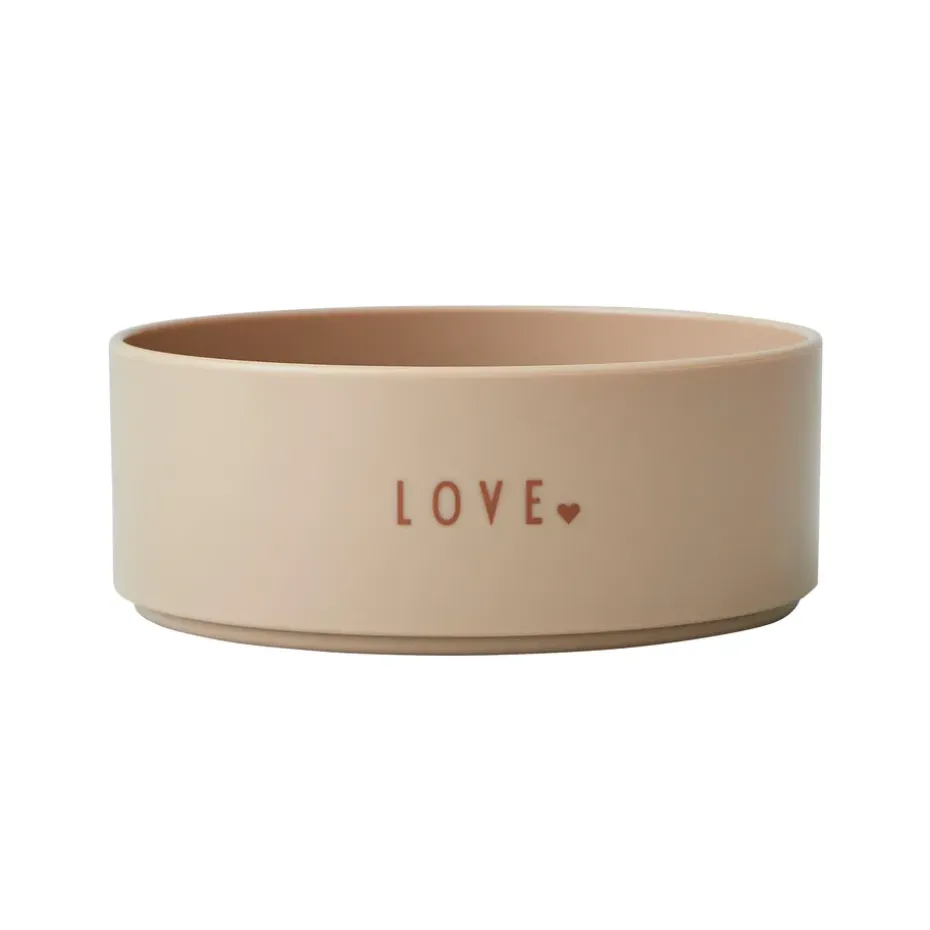Design Letters favoriete kom mini, Love (beige)
