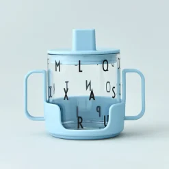 Design Letters handvat voor tritanglas, Lichtblauw