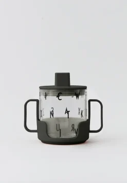 Design Letters handvat voor tritanglas, Zwart