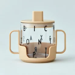 Design Letters handvat voor tritanglas, Beige