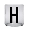 Design Letters Kids glas, H