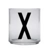 Design Letters Kids glas, X