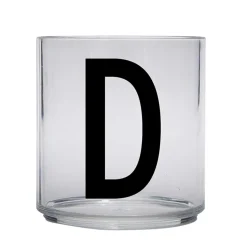 Design Letters Kids glas, D