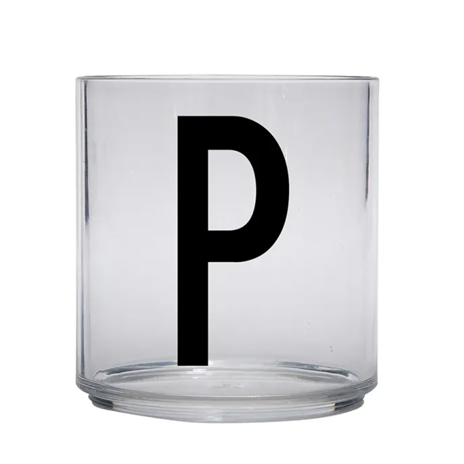 Design Letters Kids glas, P