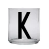 Design Letters Kids glas, K