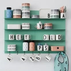 Design Letters kinderbestek melamine, Nude