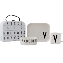 Design Letters kinderservies set, V