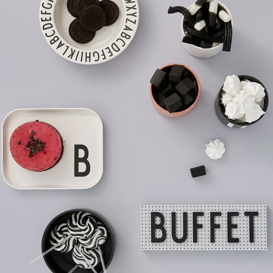 Design Letters kinderservies set, O