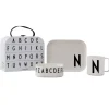 Design Letters kinderservies set, N