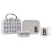 Design Letters kinderservies set, B