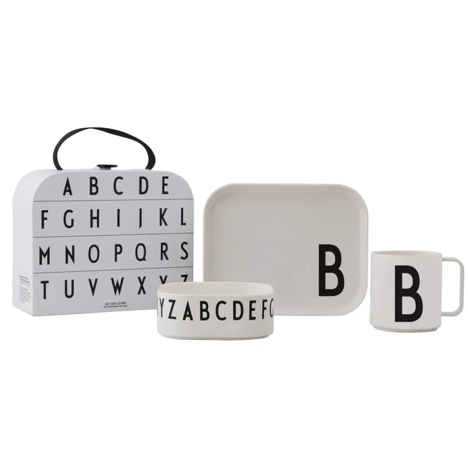 Design Letters kinderservies set, B