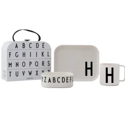 Design Letters kinderservies set, H