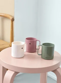 Design Letters Mini Love beker met oor, Olive green