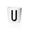 Design Letters persoonlijke beker eco, U