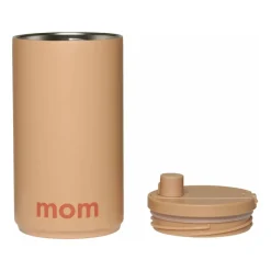 Design Letters reismok 35 cl, Mom-beige