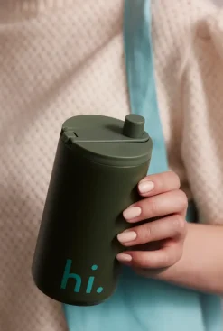 Design Letters reismok 35 cl, Hi-myrtle green