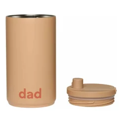 Design Letters reismok 35 cl, Dad-beige