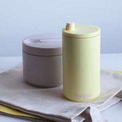 Design Letters reismok 35 cl, Yellow